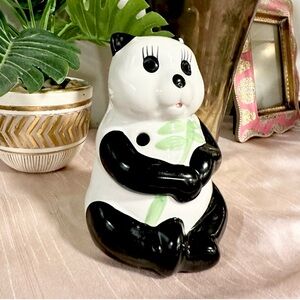 Panda Bear Ceramic Cocktail Tiki Mug or Decor